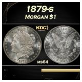 1879-s Morgan Dollar $1 Grades ms64
