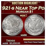 1921-s Morgan Dollar Near Top Pop! $1 ms66 SEGS