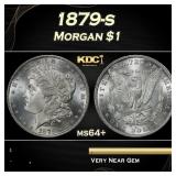 1879-s Morgan Dollar $1 Grades ms64+