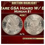 1885-cc Morgan Dollar Rare GSA Hoard W/ Box & COA