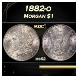 1882-o Morgan Dollar $1 Grades ms62