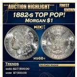1882-s Morgan Dollar TOP POP! $1 ms68+ SEGS