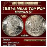 1881-s Morgan Dollar Near Top Pop $1 ms68+ SEGS