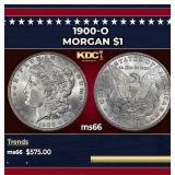 1900-o Morgan Dollar $1 Grades ms66