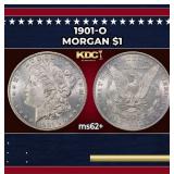 1901-o Morgan Dollar $1 Grades ms62+