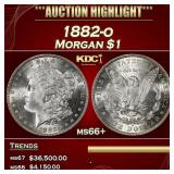 1882-o Morgan Dollar $1 ms66+ SEGS