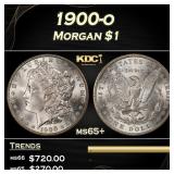 1900-o Morgan Dollar $1 Grades ms65+