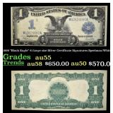 1899 $1 large size Silver Certificate "Black Eagle