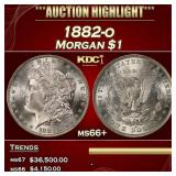 1882-o Morgan Dollar $1 ms66+ SEGS
