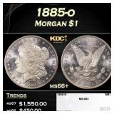 1885-o Morgan Dollar $1 ms66+ SEGS