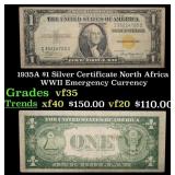 1935A $1 Silver Certificate North Africa WWII Emer