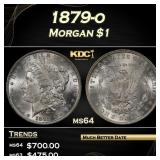 1879-o Morgan Dollar $1 Grades ms64