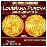 1903 Jefferson Louisiana Purchase Gold Commem Doll