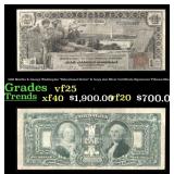 1896 $1 large size Silver Certificate Martha & Geo