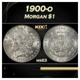 1900-o Morgan Dollar $1 Grades ms63