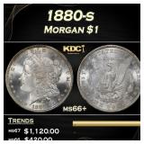 1880-s Morgan Dollar $1 ms66+ SEGS