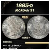1885-o Morgan Dollar $1 ms66+ SEGS