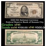 1929 $50 National Currency Federal Reserve Bank of