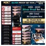1992-2021 30 Years of US Mint SILVER Proof Sets, 3