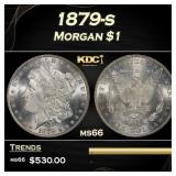 1879-s Morgan Dollar $1 Grades ms66
