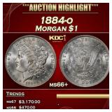 1884-o Morgan Dollar $1 ms66+ SEGS