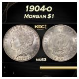 1904-o Morgan Dollar $1 Grades ms63