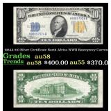 1934A $10 Silver Certificate North Africa WWII Eme