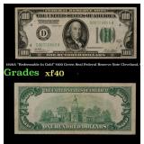 1928A $100 Green Seal Federal Reserve Note "Redeem