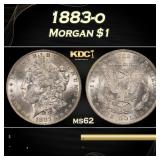1883-o Morgan Dollar $1 Grades ms62