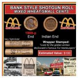 Lincoln Wheat Cent 1c Mixed Roll Orig Brandt McDon