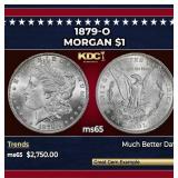 1879-o Morgan Dollar $1 ms65 SEGS