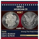 1878-s Morgan Dollar $1 ms66+ PL SEGS