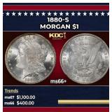 1880-s Morgan Dollar $1 ms66+ SEGS