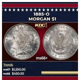 1885-o Morgan Dollar $1 ms66+ SEGS