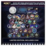 33 Pc Set NASA Space Shuttle Atlantis Missions Col