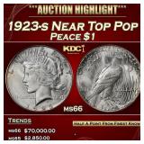 1892-o Morgan Dollar Near Top Pop $1 ms66+ SEGS