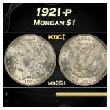 1921-p Morgan Dollar $1 Grades ms65+