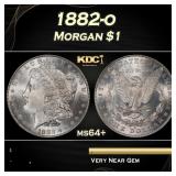 1882-o Morgan Dollar $1 Grades ms64+