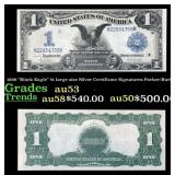 1899 $1 large size Silver Certificate "Black Eagle