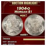 1904-o Morgan Dollar $1 ms66+ SEGS