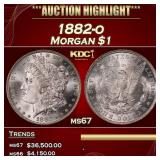 1882-o Morgan Dollar $1 ms67 SEGS