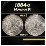 1884-o Morgan Dollar $1 Grades ms62+