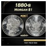 1880-s Morgan Dollar $1 Grades ms64+