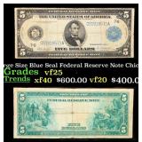 1914 $5 Large Size Blue Seal Federal Reserve Note