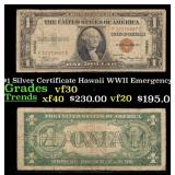 1935A $1 Silver Certificate Hawaii WWII Emergency