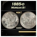 1885-o Morgan Dollar $1 Grades ms62+