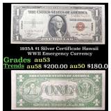 1935A $1 Silver Certificate Hawaii WWII Emergency