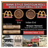 Lincoln Wheat Cent 1c Mixed Roll Orig Brandt McDon