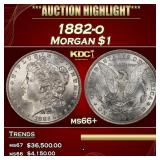 1882-o Morgan Dollar $1 ms66+ SEGS