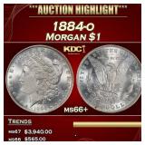 1884-o Morgan Dollar $1 ms66+ SEGS